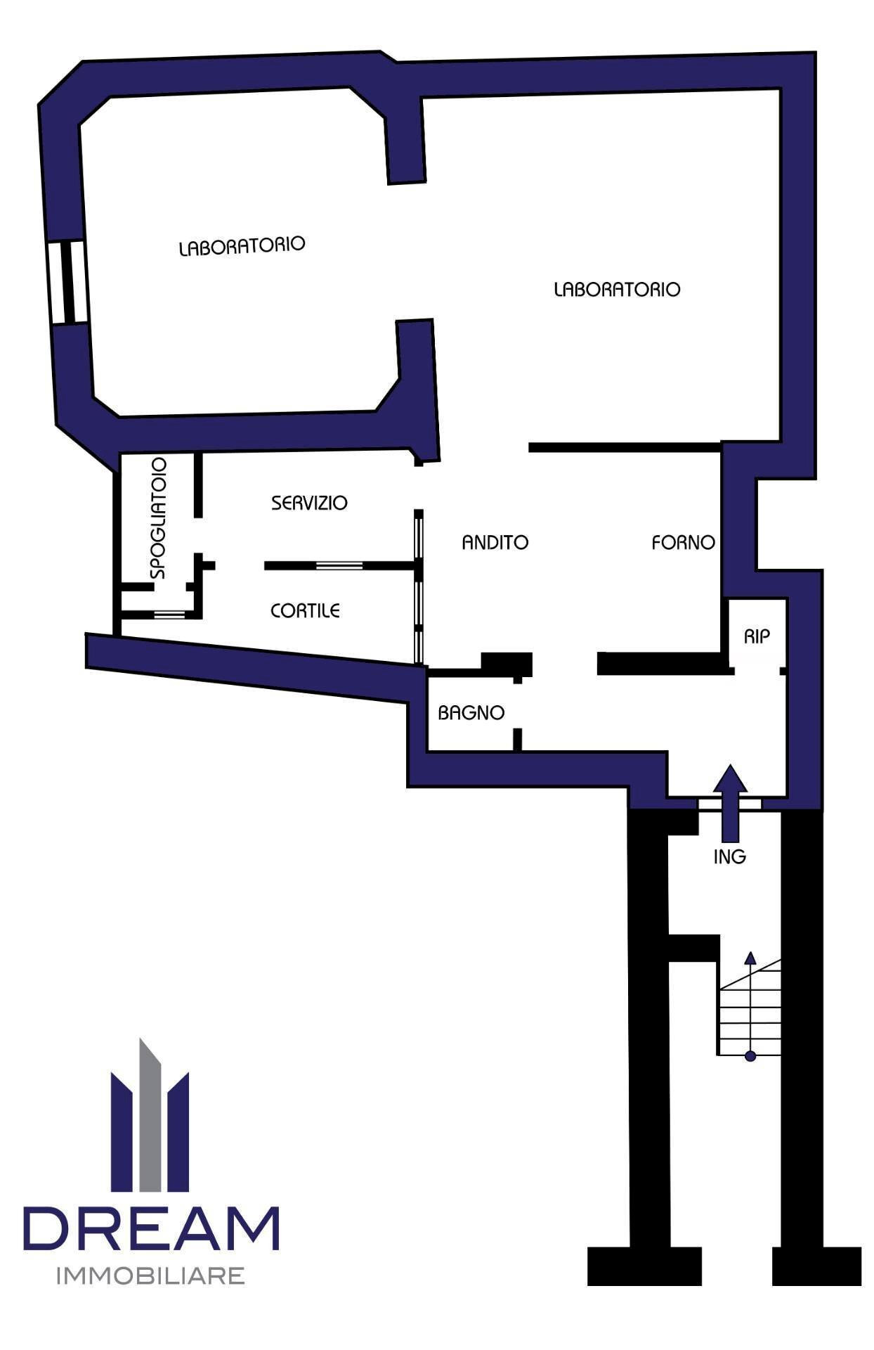 Foto 23 - Locale Commerciale piazza Garibaldi, Cagliari - planimetria 1