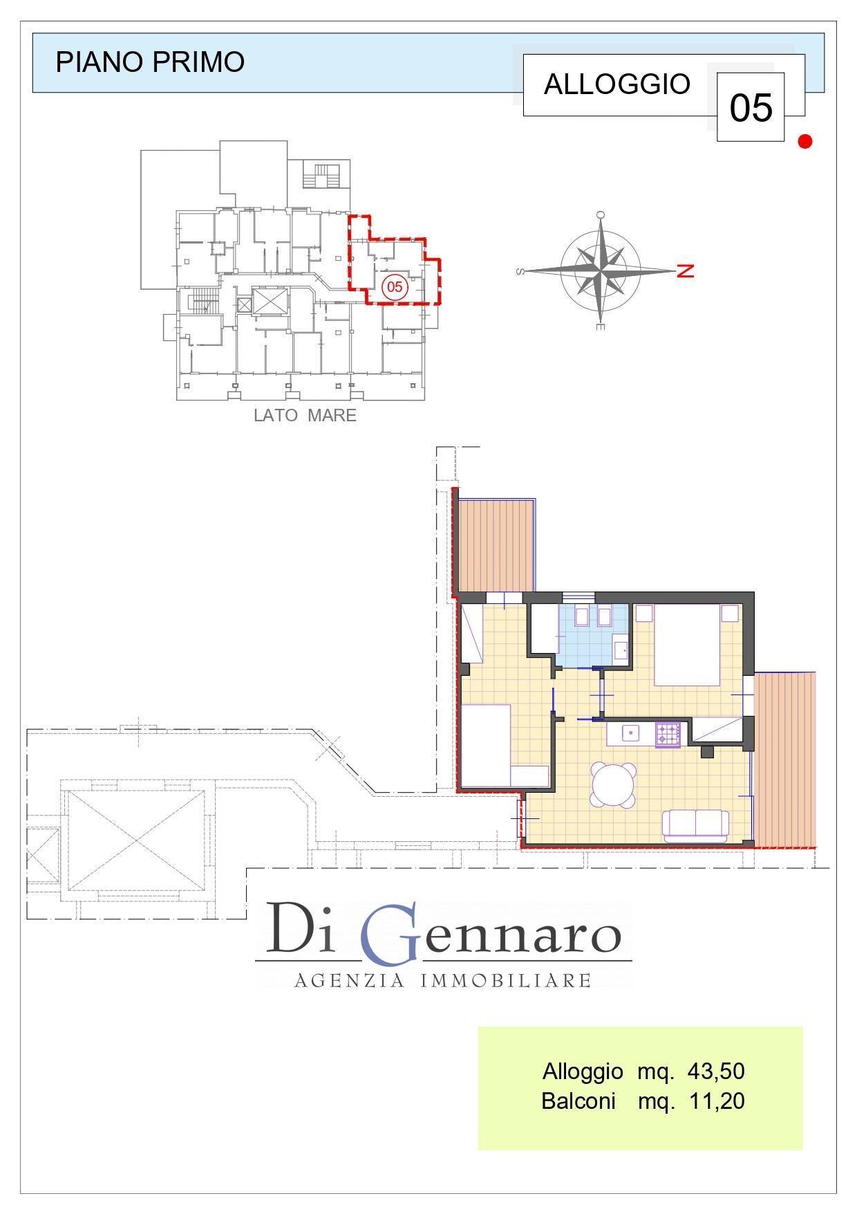 Foto 3 - Trilocale Lungomare Marconi, Alba Adriatica - foto 2