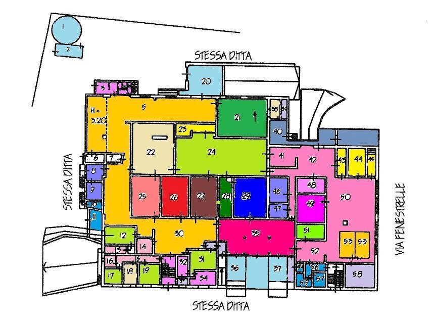 Negozio via Fenestrelle, 117, Rivalta di Torino - planimetria 1