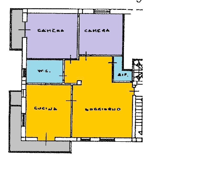 Independent house via Fenestrelle, 117, Rivalta di Torino - floor plans 1