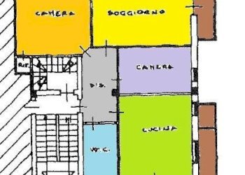 Planimetria - Casa indipendente via Fenestrelle, 117, Rivalta di Torino - foto 27