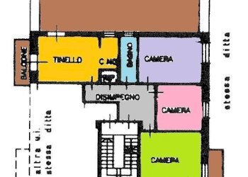 Planimetria - Casa indipendente via Fenestrelle, 117, Rivalta di Torino - foto 30