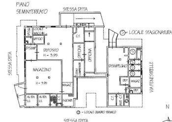 Planimetria - Casa indipendente via Fenestrelle, 117, Rivalta di Torino - foto 32