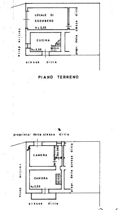 Independent house Via Pian Lissard, 67, Barge - floor plans 1