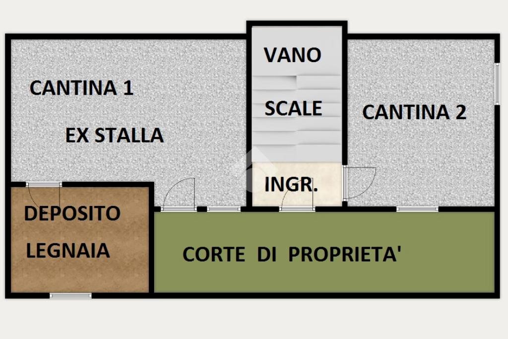 Independent house Via Carlo Garrè, Savignone - floor plans 1
