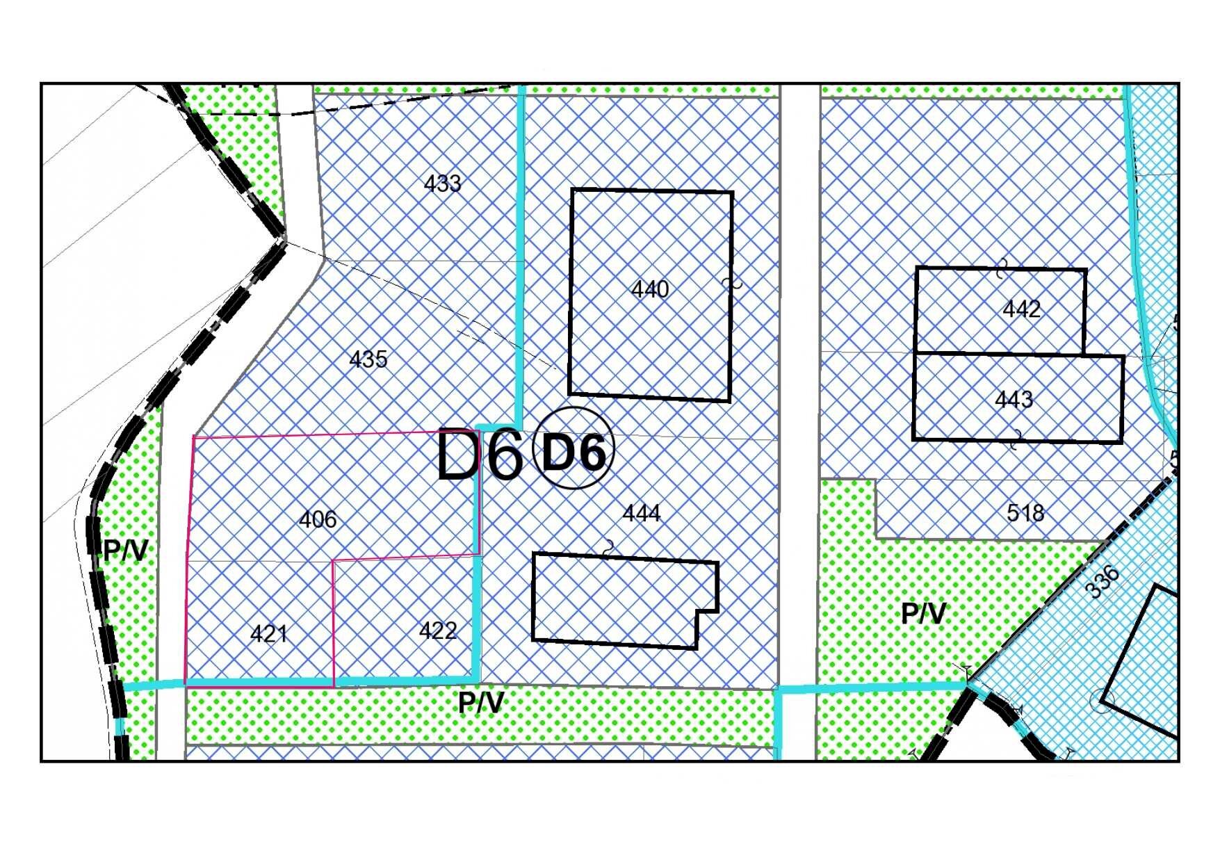 Terreno edificabile Carrù - planimetria 1