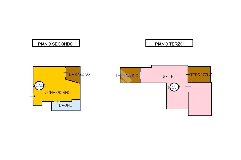 Trilocale Via La Rho, Bardonecchia - planimetria 1