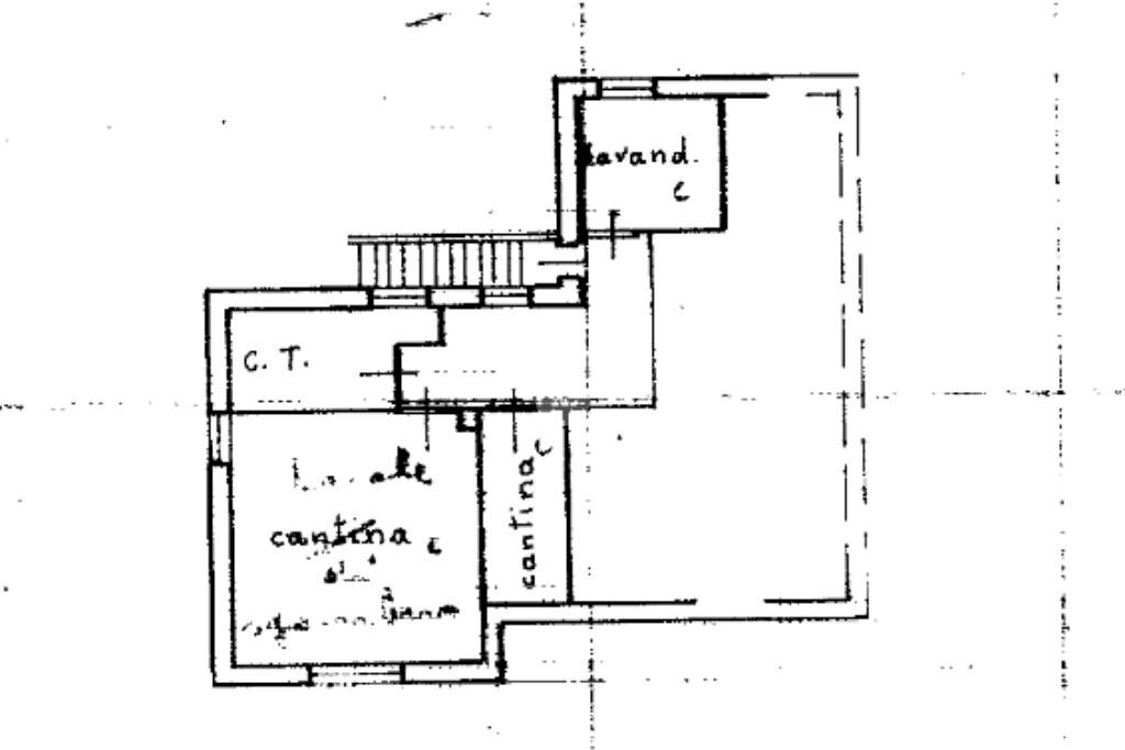 Porzione di casa Frazione Pian Bausano, Germagnano - planimetria 1