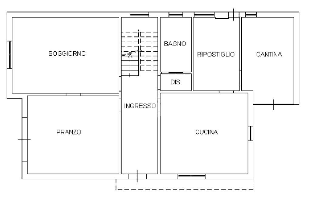 Villa Via S. ntonio, Novi di Modena - floor plans 1