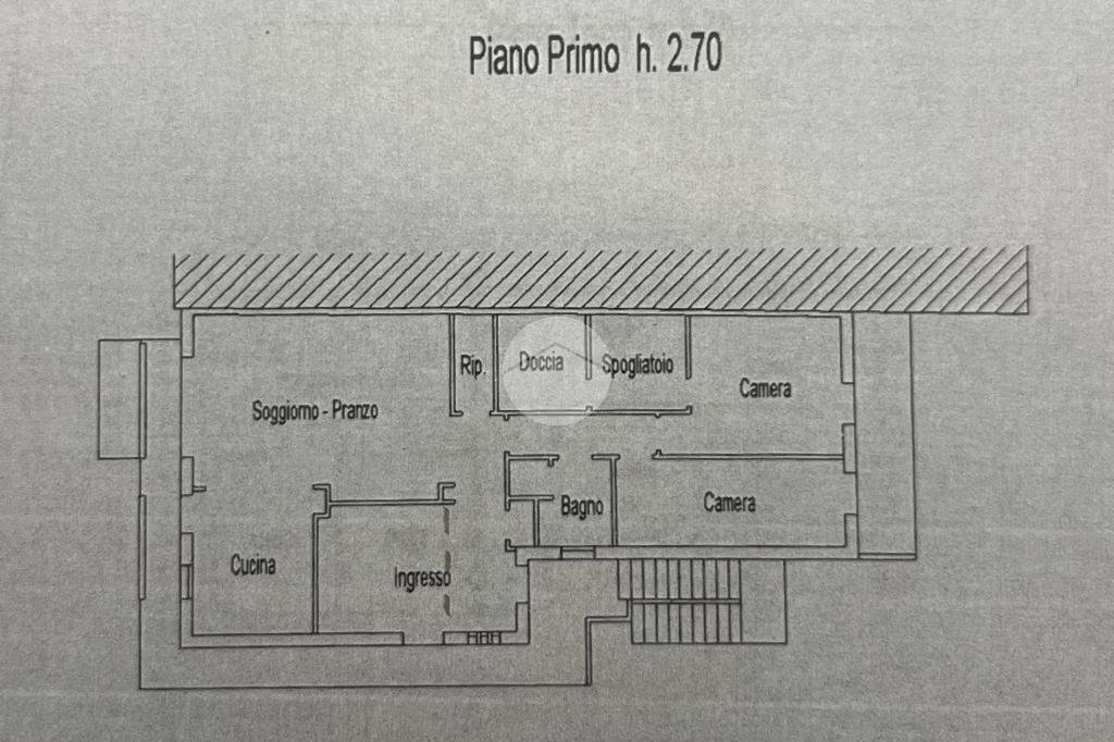 Portion of a house Viale Livenza, Rimini - floor plans 1