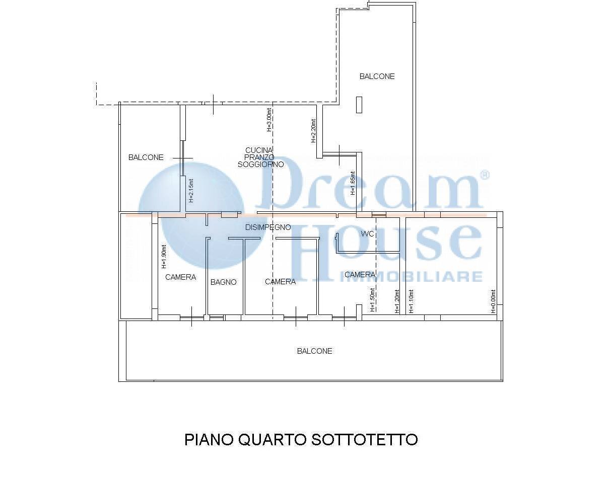 Foto 36 - Attic Via San Giuseppe, Corropoli - floor plans 1