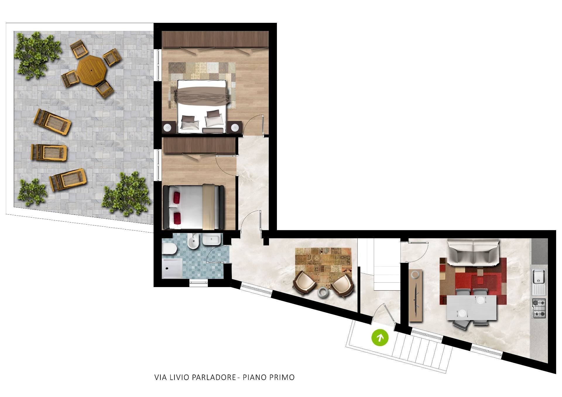 Foto 22 - Casa indipendente via livio parladore, Chieti - planimetria 1