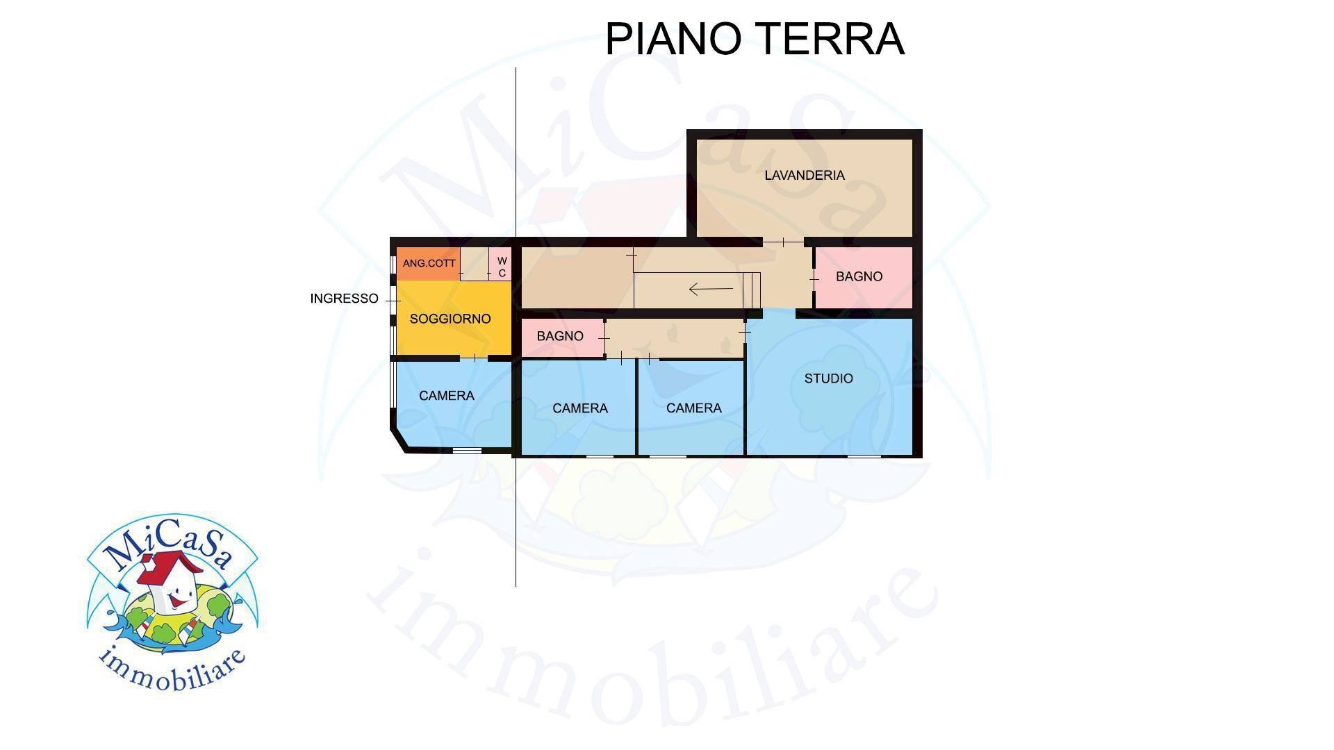 Foto 62 - Villa Strada Statale dell'Abetone e del Brennero
 
86, San Giuliano Terme - planimetria 1