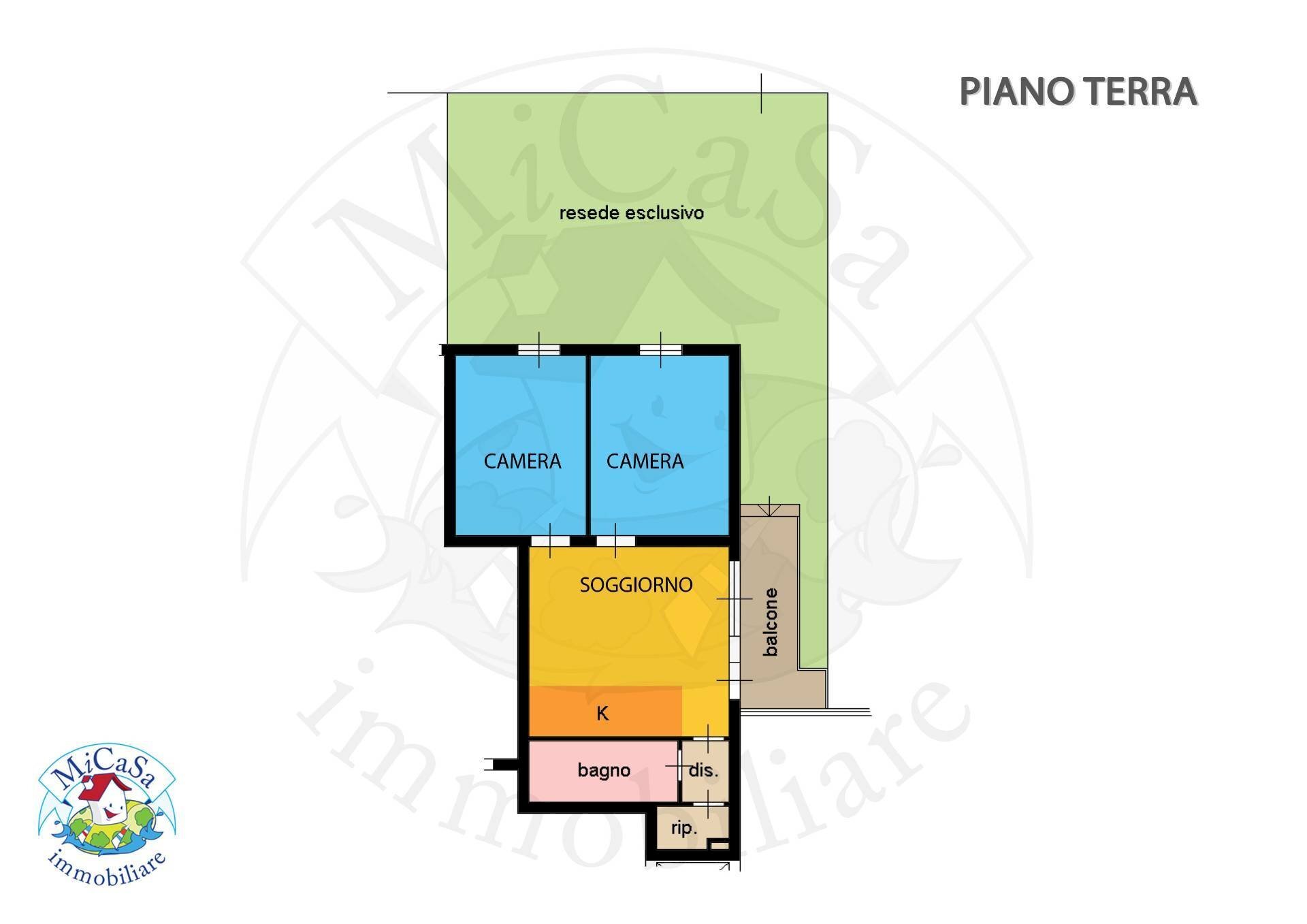 Foto 26 - Three-room apartment via monsignor danilo aiazzi
 
5, Pisa - floor plans 1