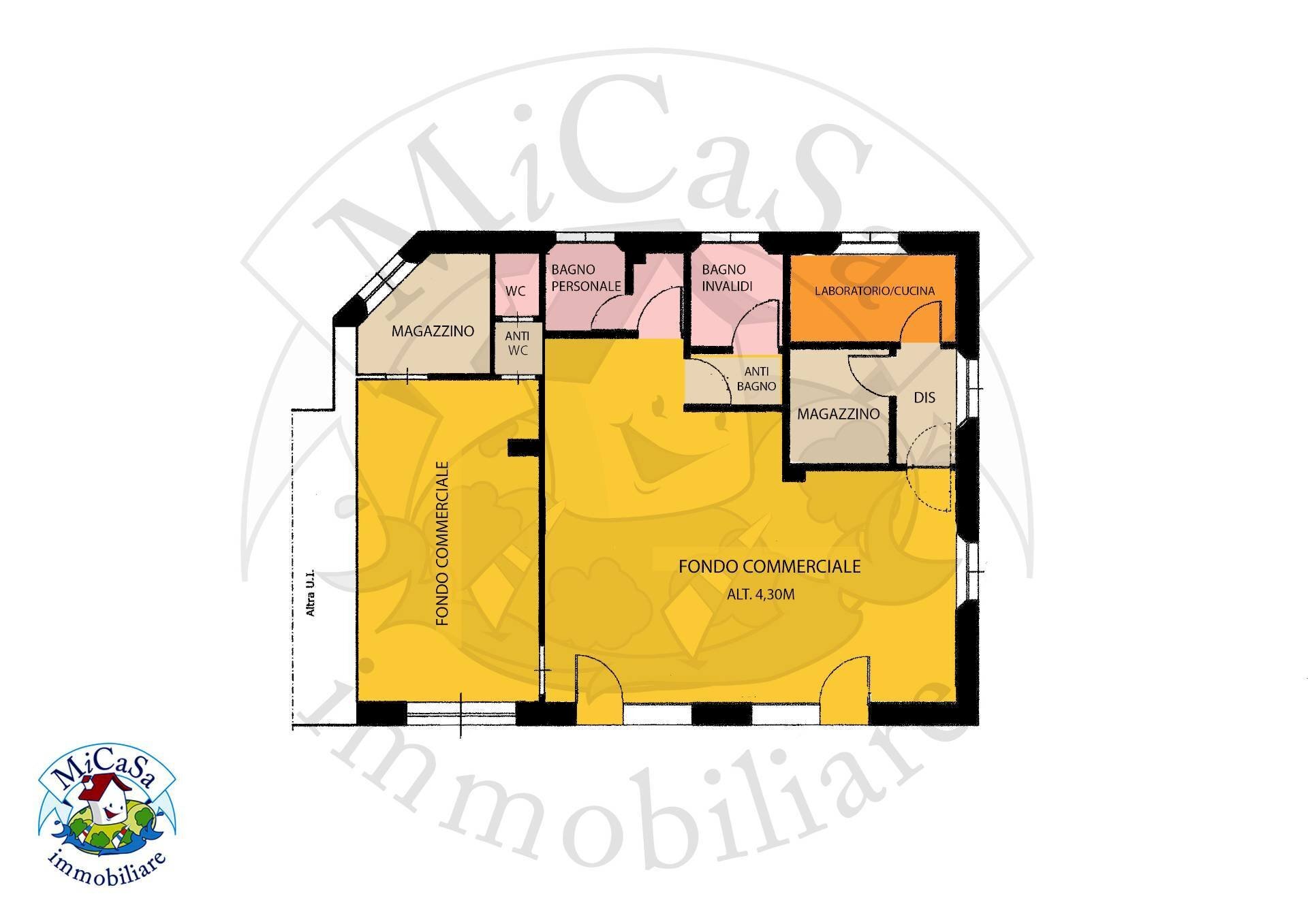 Foto 1 - Locale Commerciale via pisorno
 
14, Pisa - planimetria 1