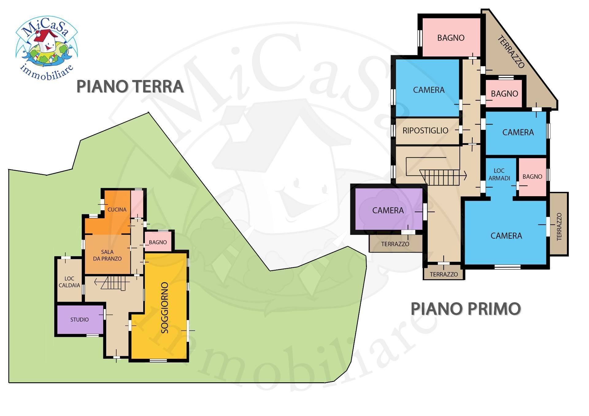 Foto 35 - Villa Via Degli Alberi
 
1, Pisa - planimetria 1