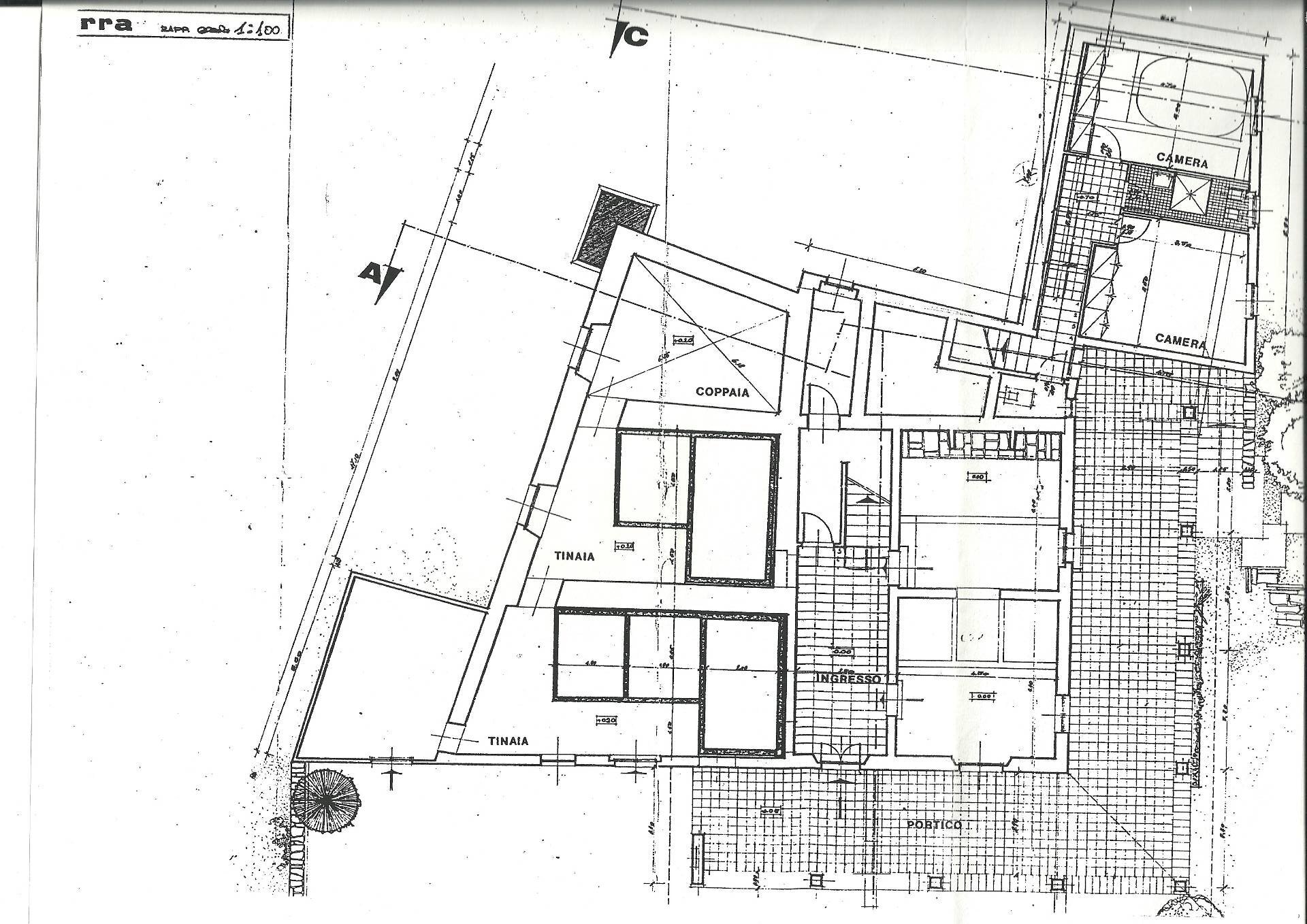 Foto 11 - Villa Certaldo - planimetria 1