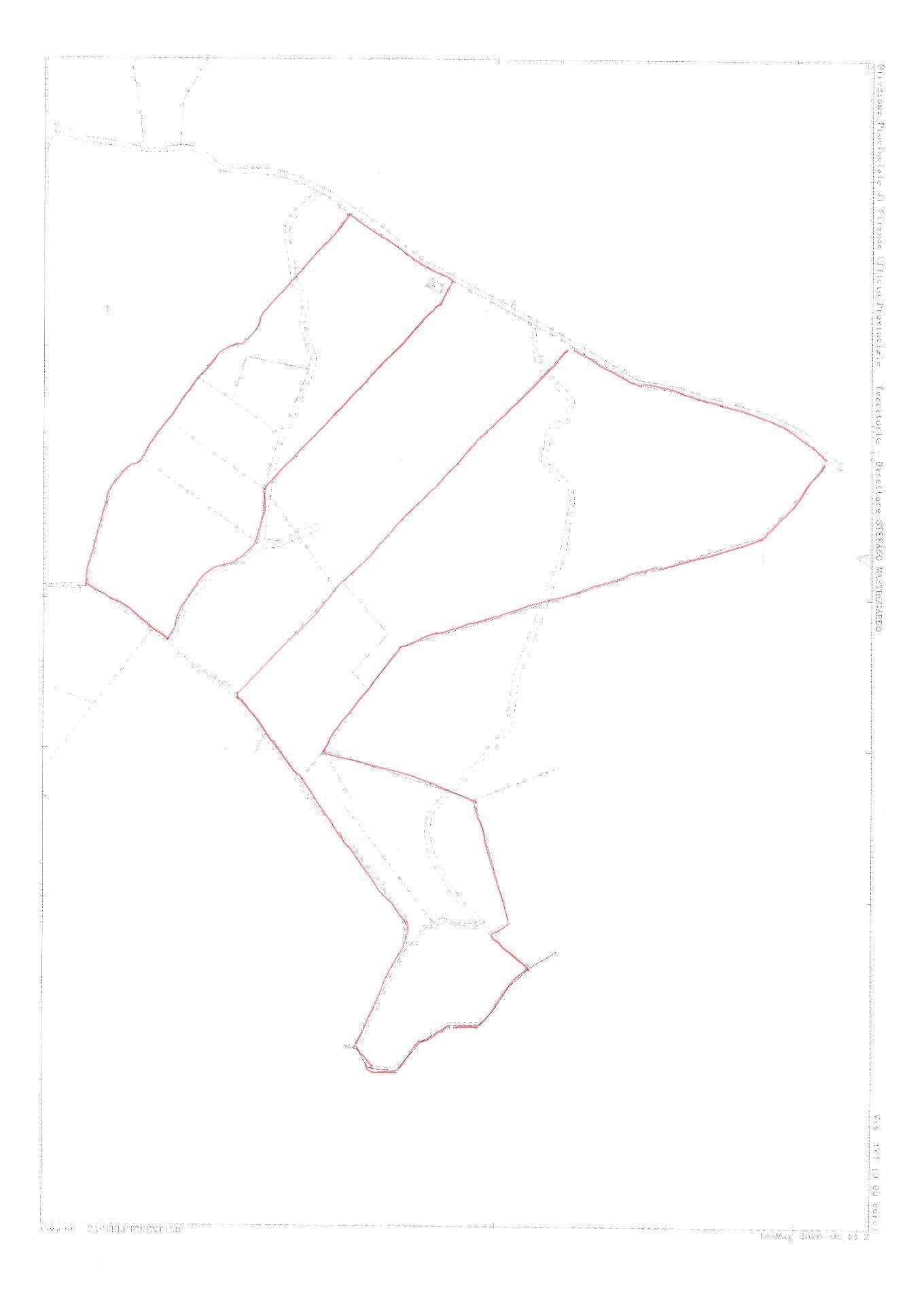 Foto 1 - Terreno agricolo Castelfiorentino - planimetria 1
