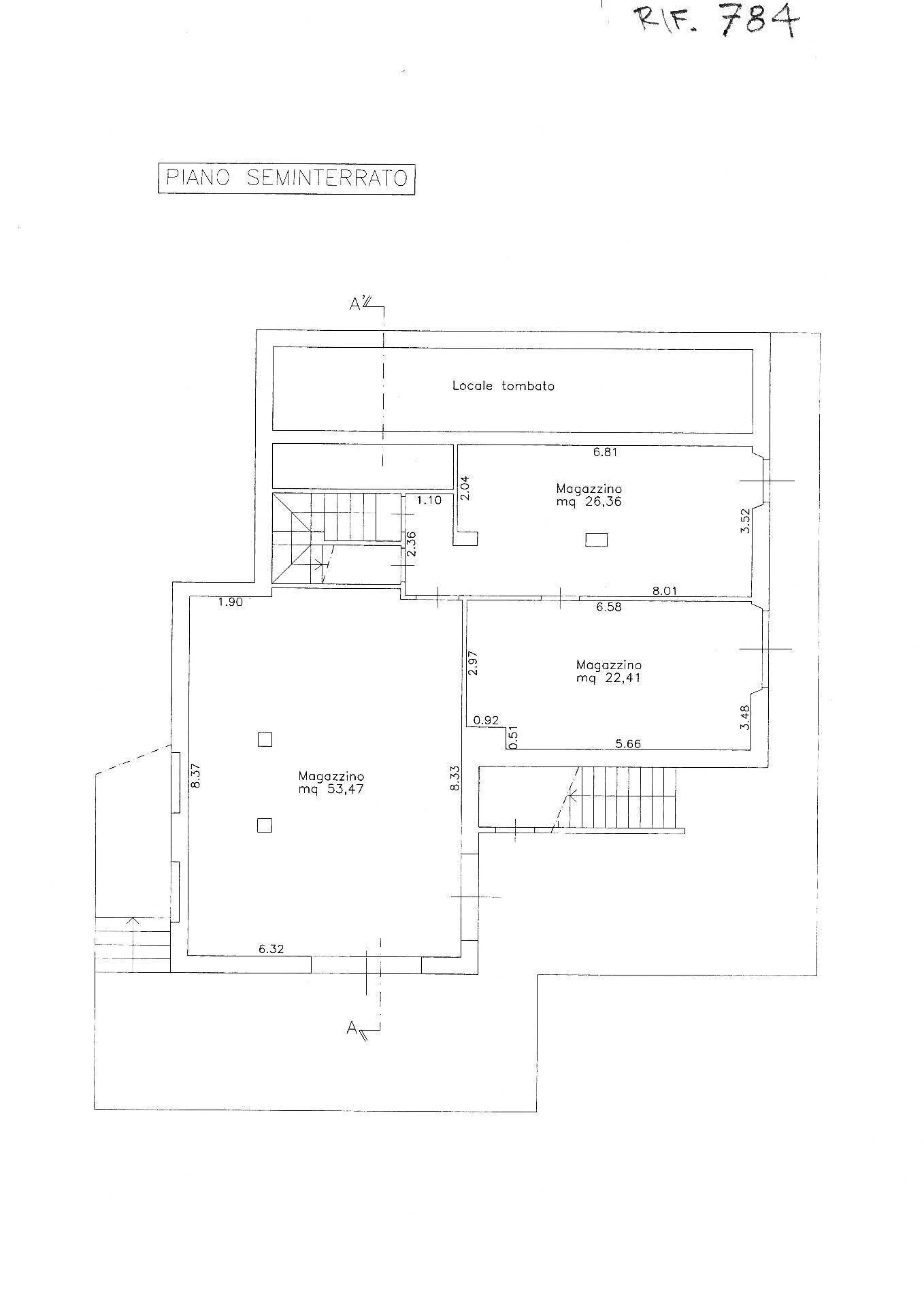 Foto 19 - Villa Montespertoli - planimetria 1