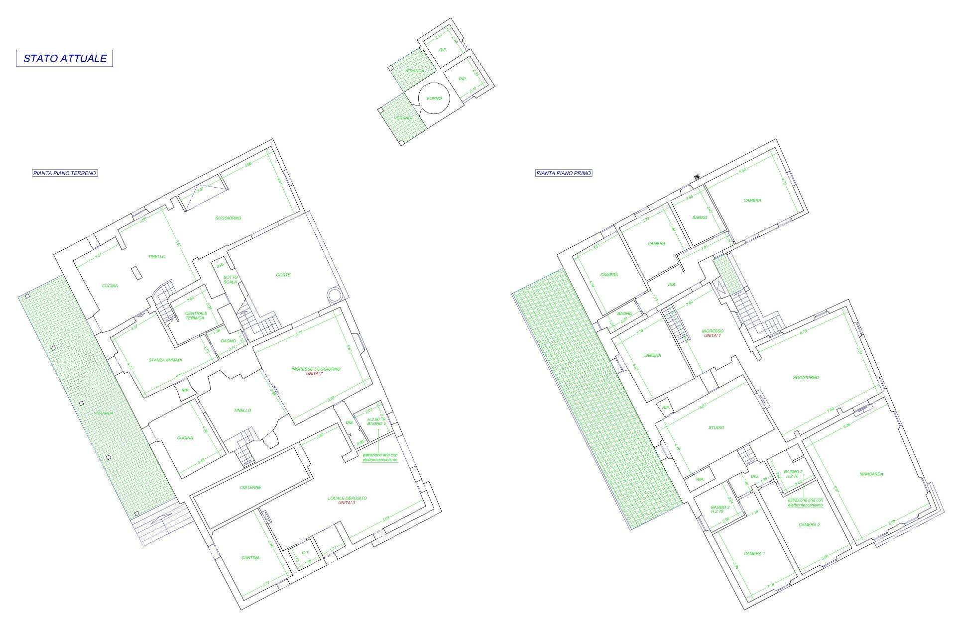 Foto 11 - Rustico Montespertoli - planimetria 1