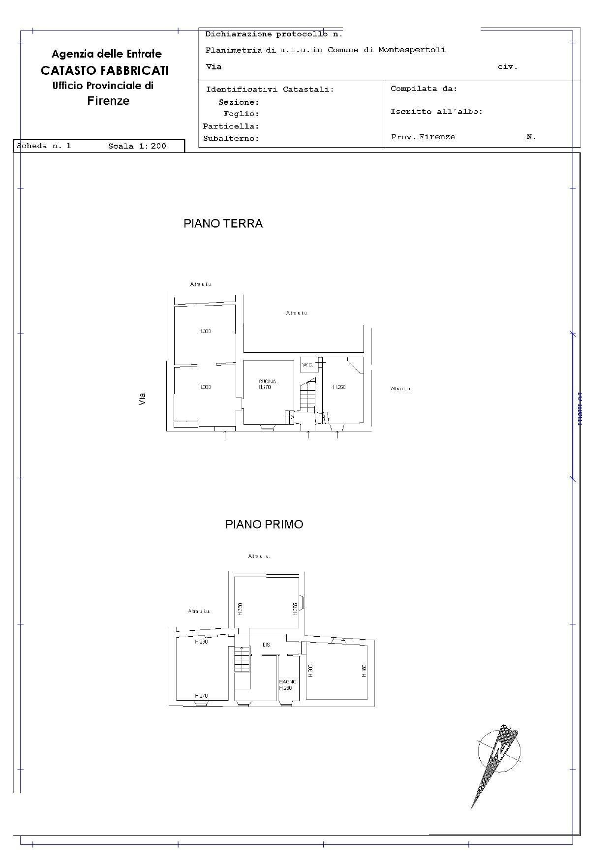 Foto 21 - Rustic Montespertoli - floor plans 1