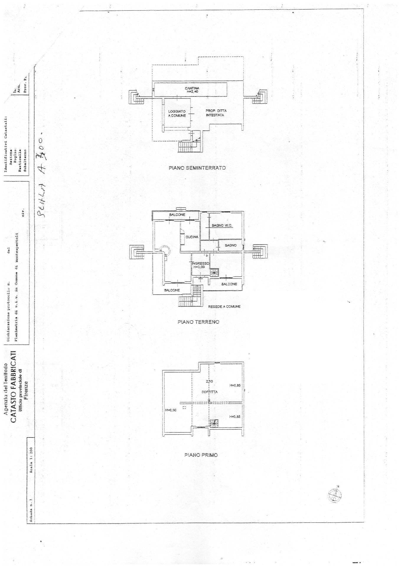 Foto 11 - Villa Montespertoli - planimetria 1