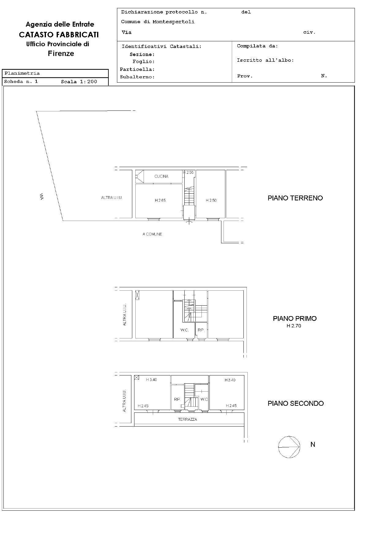 Foto 15 - Villa a Schiera Montespertoli - planimetria 1