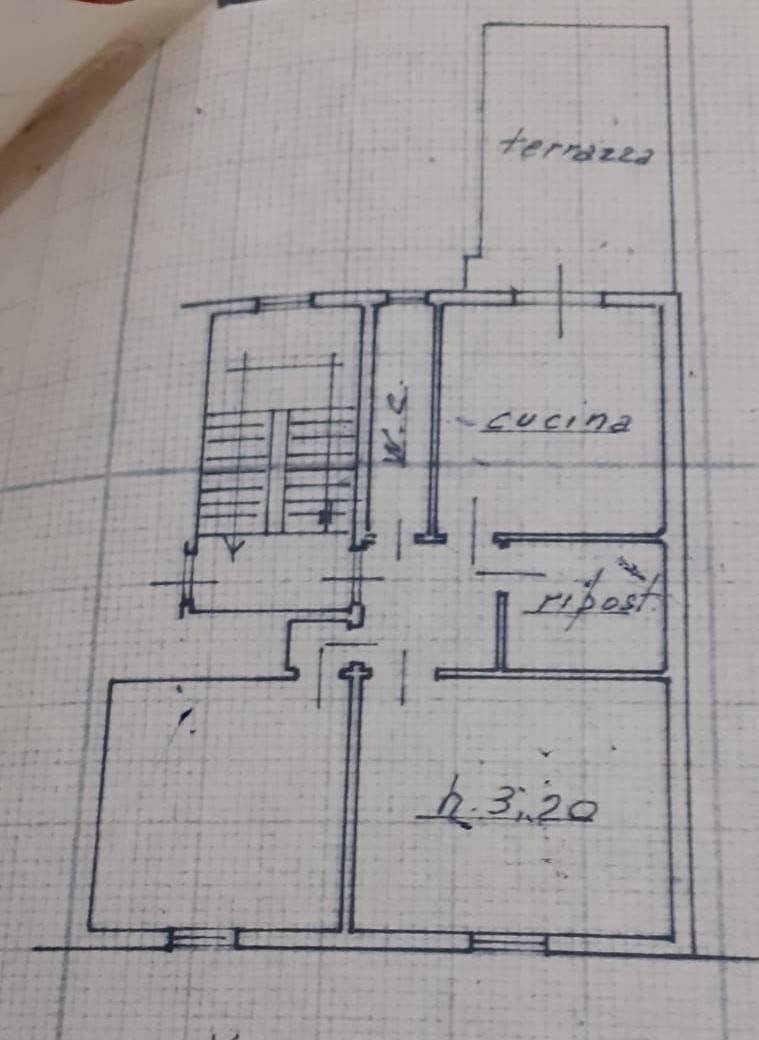 Foto 9 - Trilocale Montespertoli - planimetria 1