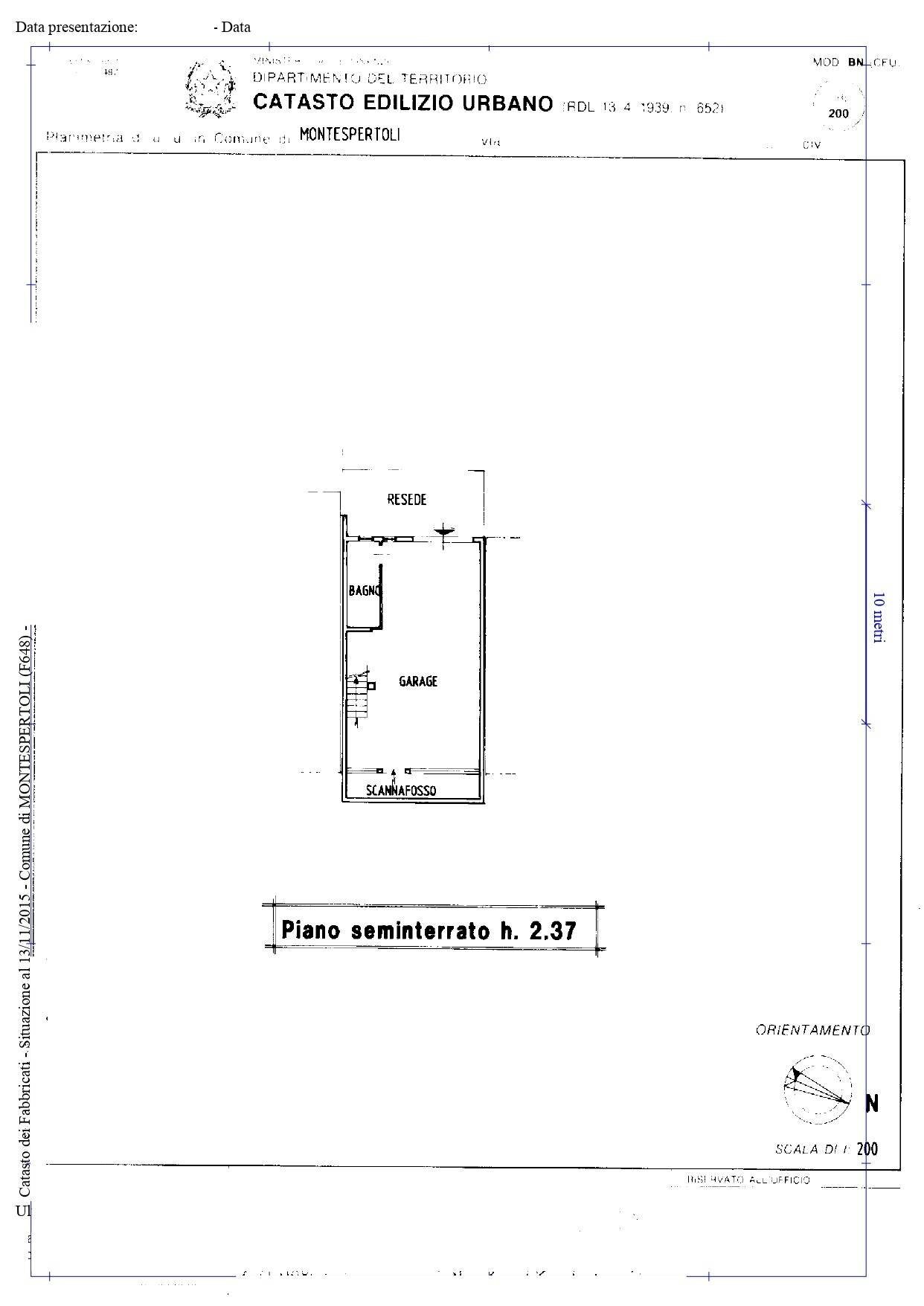 Foto 16 - Villa Montespertoli - floor plans 1
