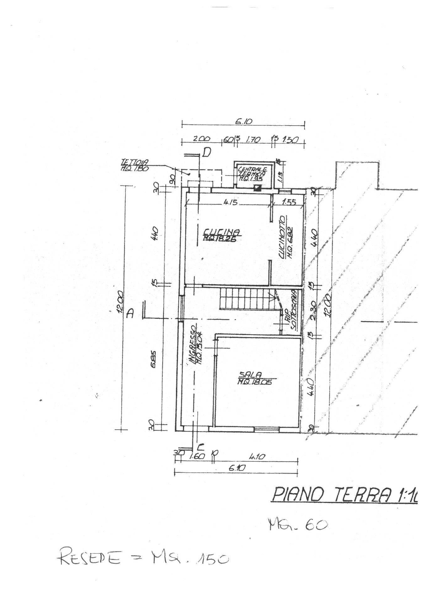 Foto 19 - Villa a Schiera Montespertoli - planimetria 1