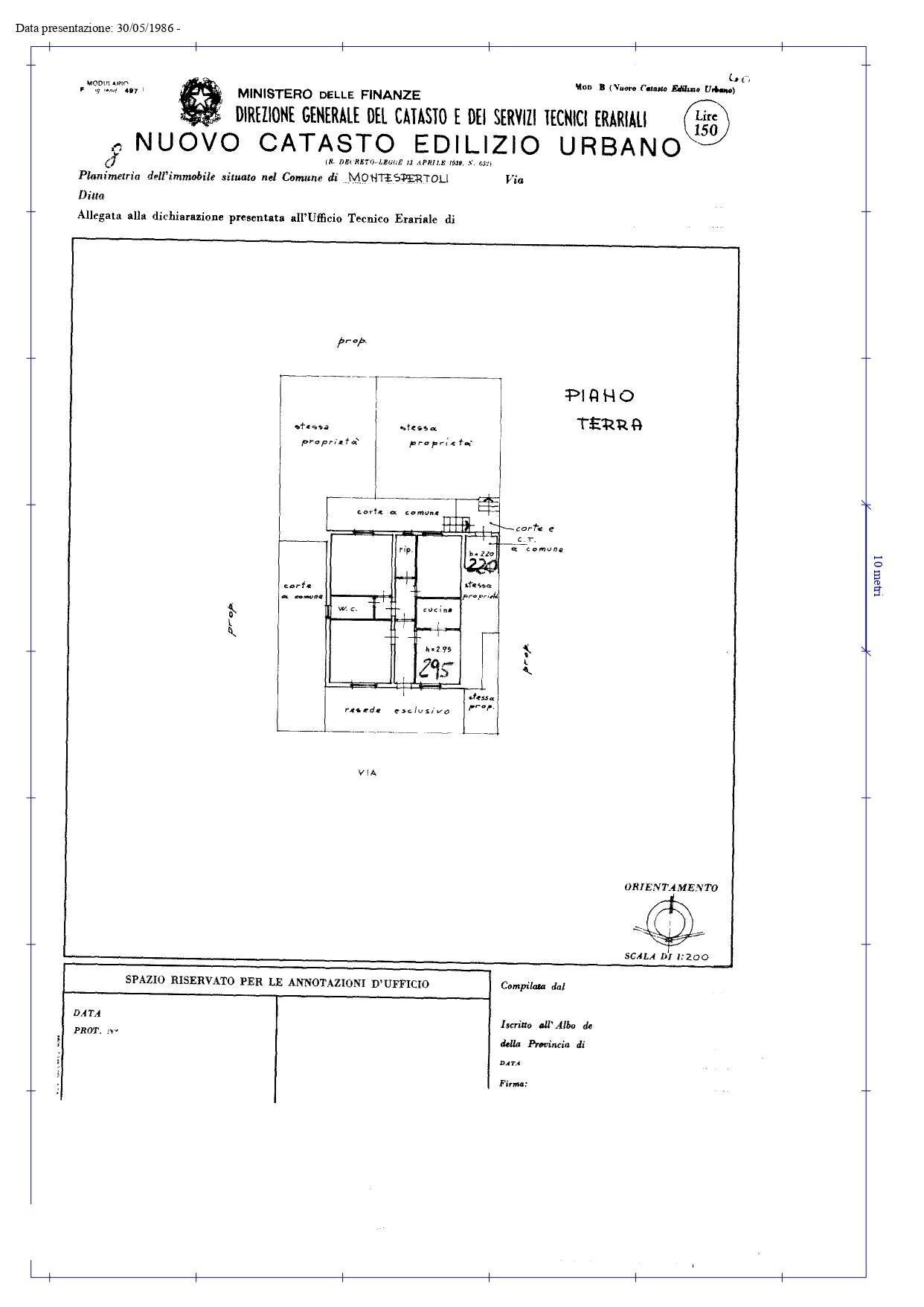 Foto 7 - Apartment Montespertoli - floor plans 1