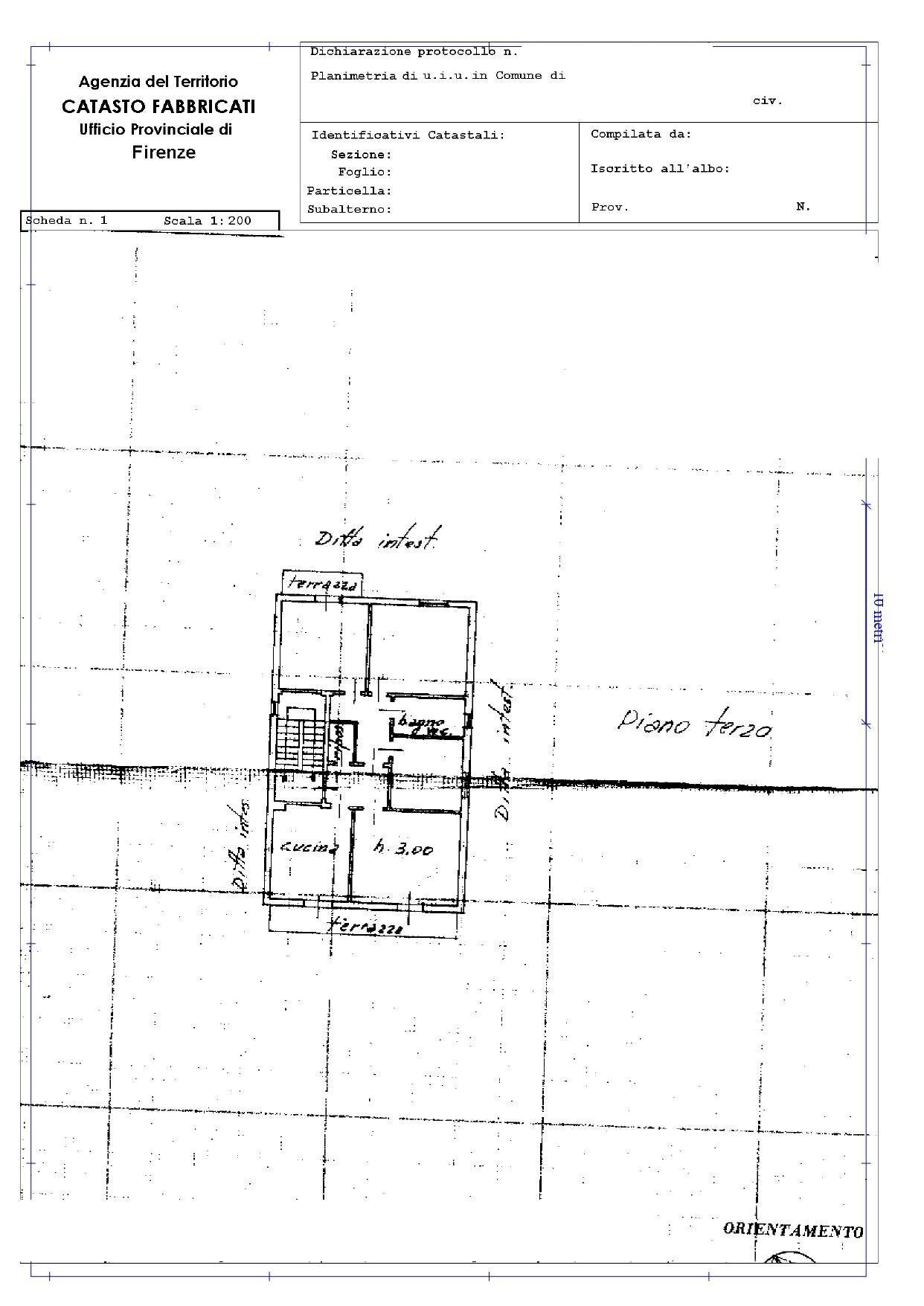 Foto 12 - Appartamento Montespertoli - planimetria 1