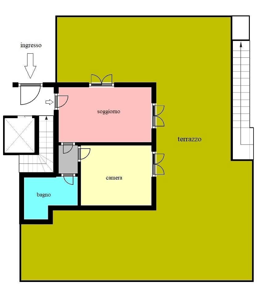 Foto 1 - Appartamento Monteprandone - planimetria 1