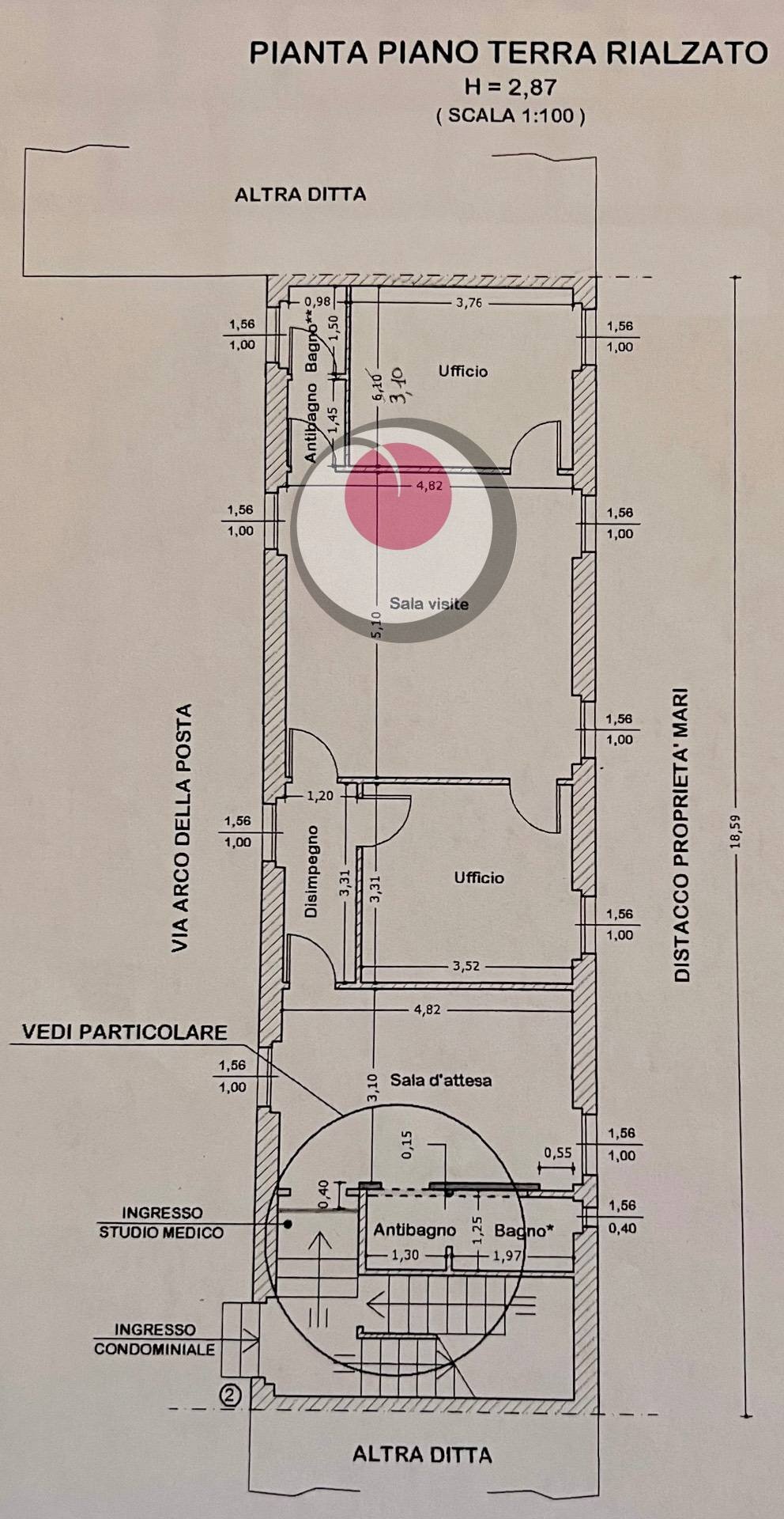 Foto 3 - Four-room apartment via arco della posta, Lanciano - floor plans 1