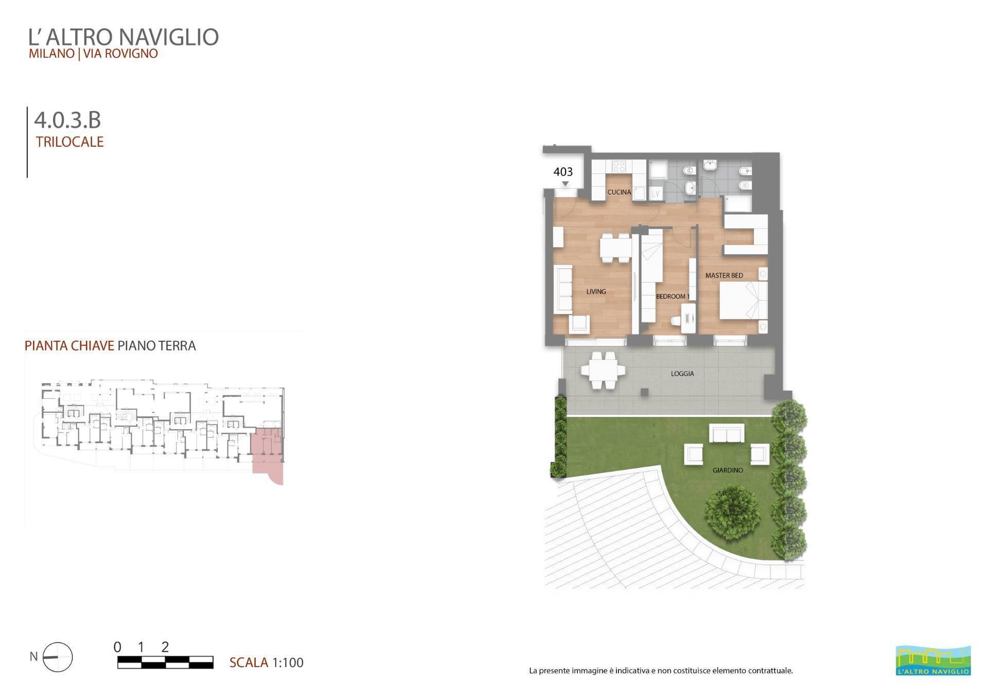 Foto 19 - Three-room apartment Via Rovigno
 
18, Milano - floor plans 1
