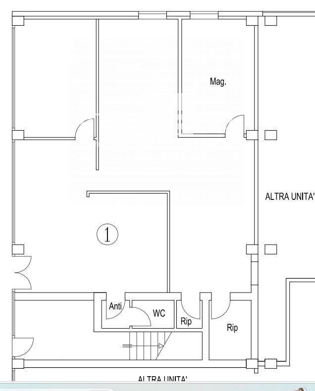 Foto 1 - Commercial Premises via Feltrina, Treviso - floor plans 1