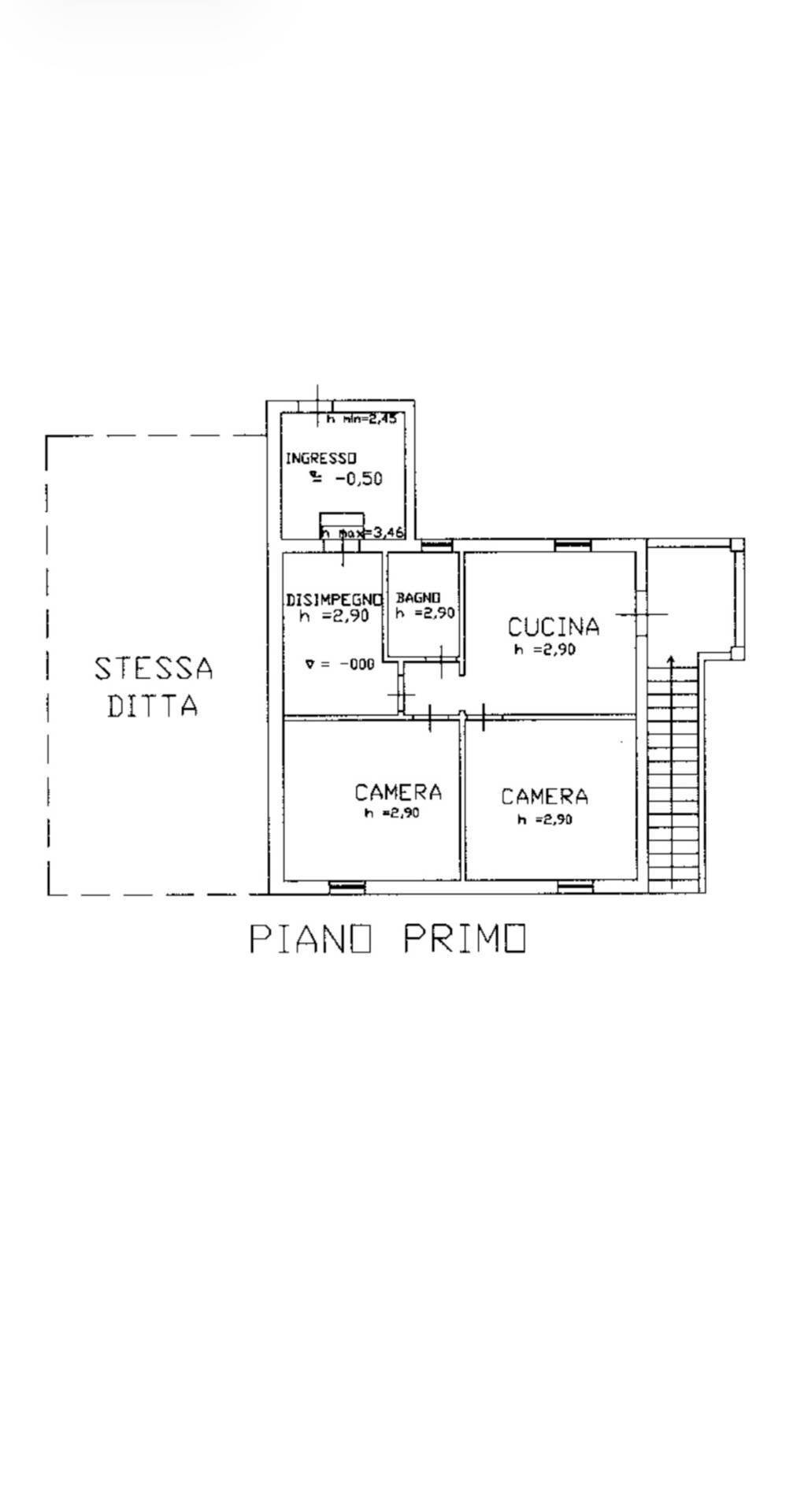 Foto 20 - Rustico petrella, Ripatransone - planimetria 1