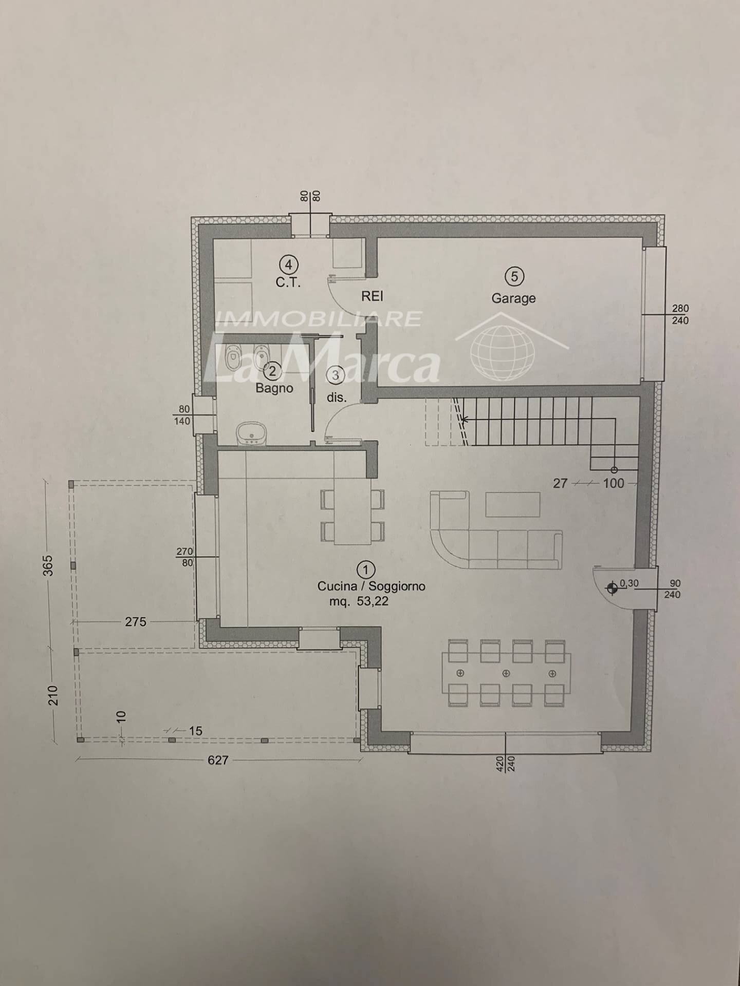 Foto 4 - Villa Treviso - planimetria 1