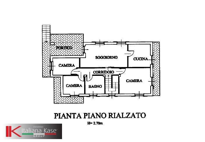 Foto 45 - Villa vicolo giulio
 
11, San Giusto Canavese - planimetria 1