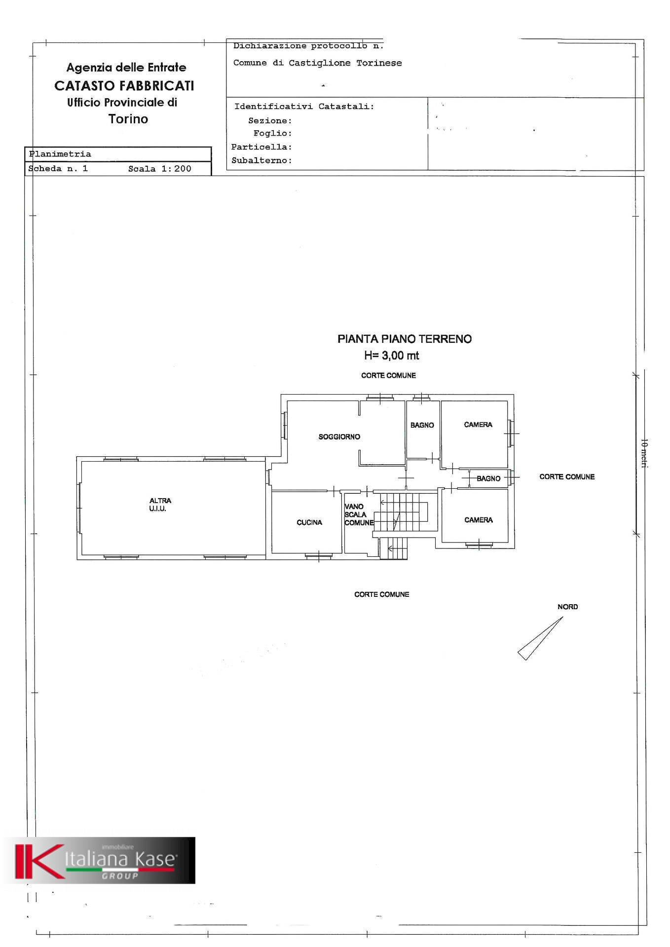Foto 21 - Semi-detached house strada dell'acquedotto, Castiglione Torinese - floor plans 1