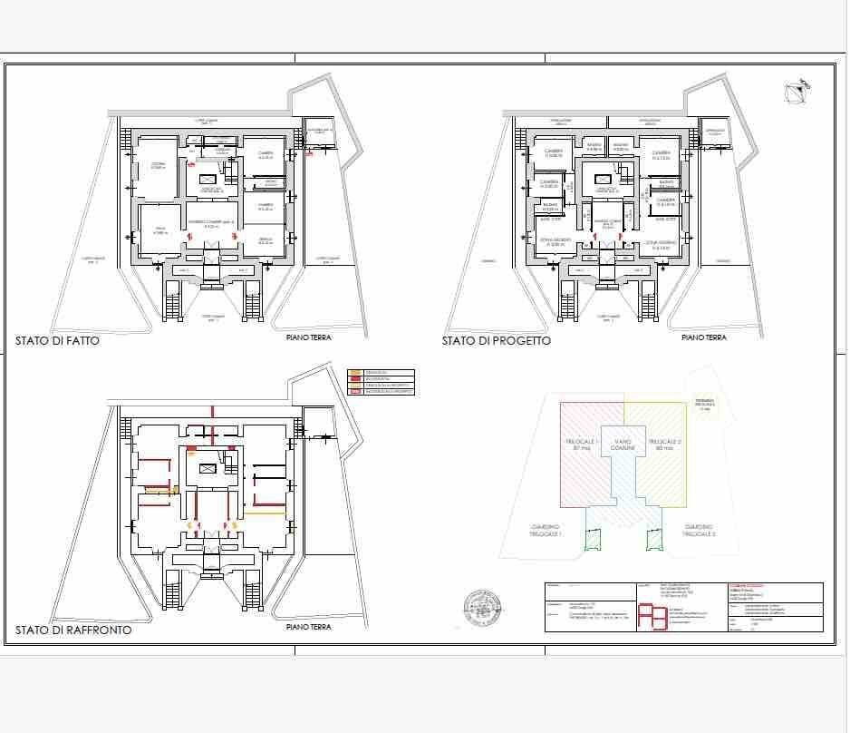 Foto 6 - Villa Via Aurelia
 
174, Zoagli - planimetria 1
