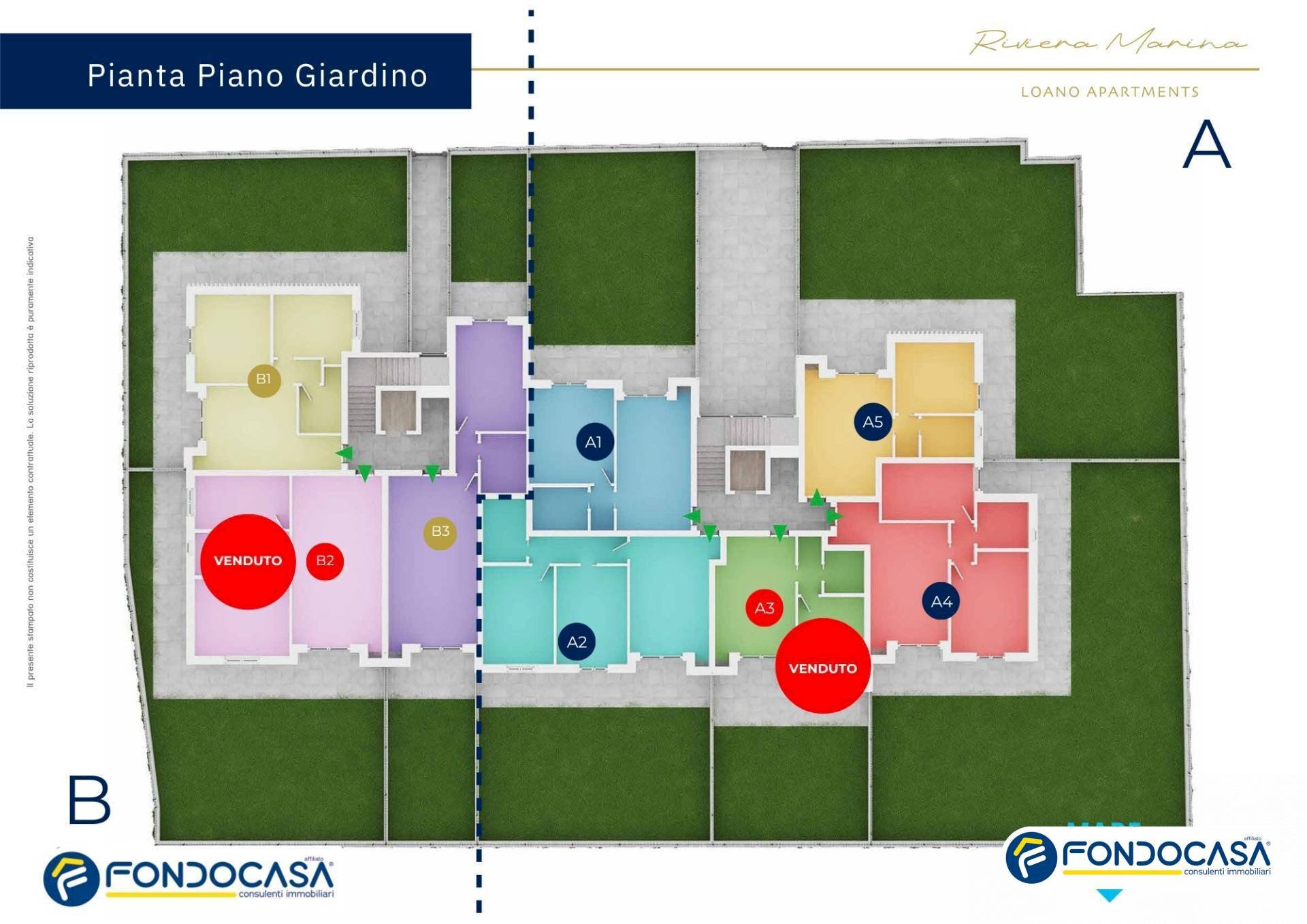 Foto 14 - Bilocale Via Sant'Erasmo
 
7, Loano - planimetria 1