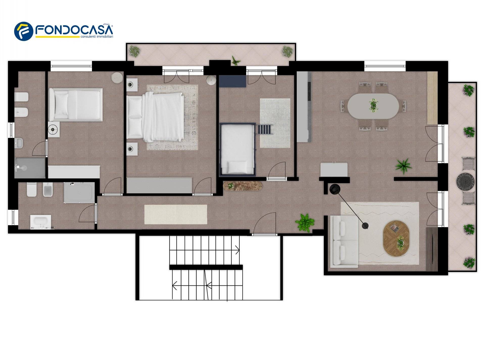 Foto 43 - Apartment Via Aurelia, Loano - floor plans 1