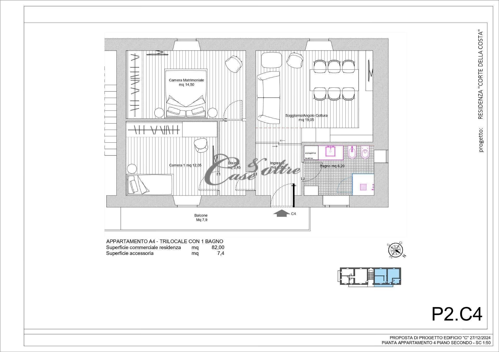 Foto 2 - Trilocale Via Papa Giovanni XXIII, Carimate - foto 2