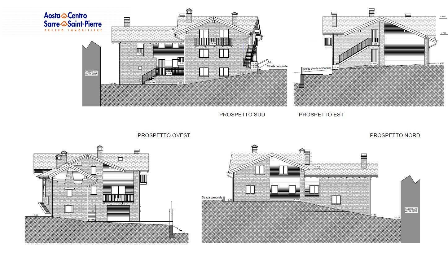 Foto 10 - Rustico Localita Gorrey, Roisan - planimetria 1