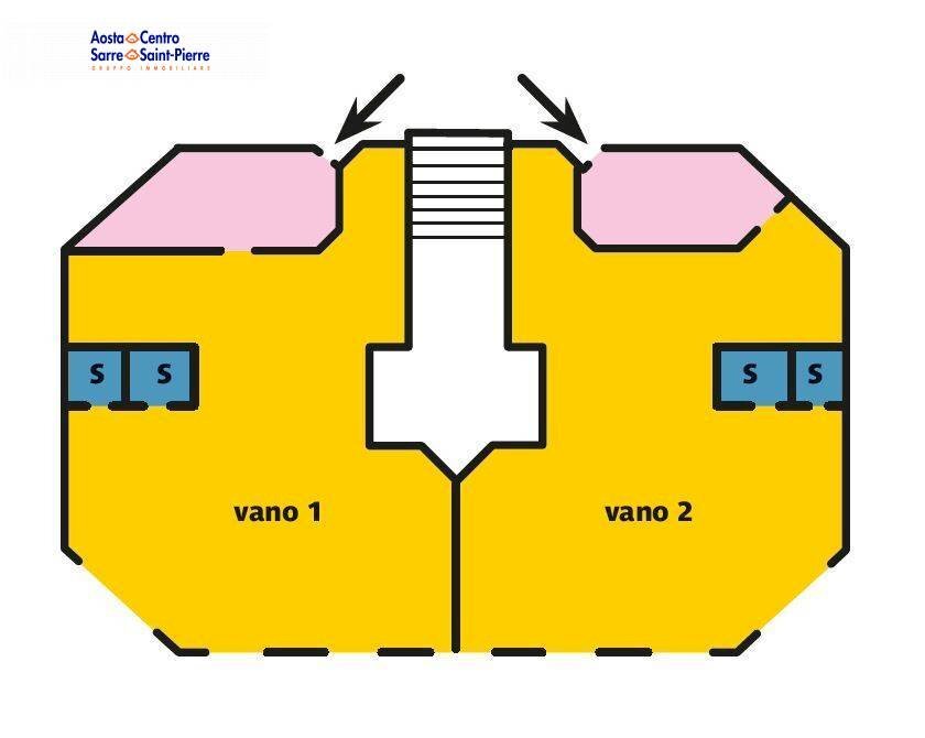 Foto 13 - Locale Commerciale Località Grande Charriere, Saint-Christophe - planimetria 1
