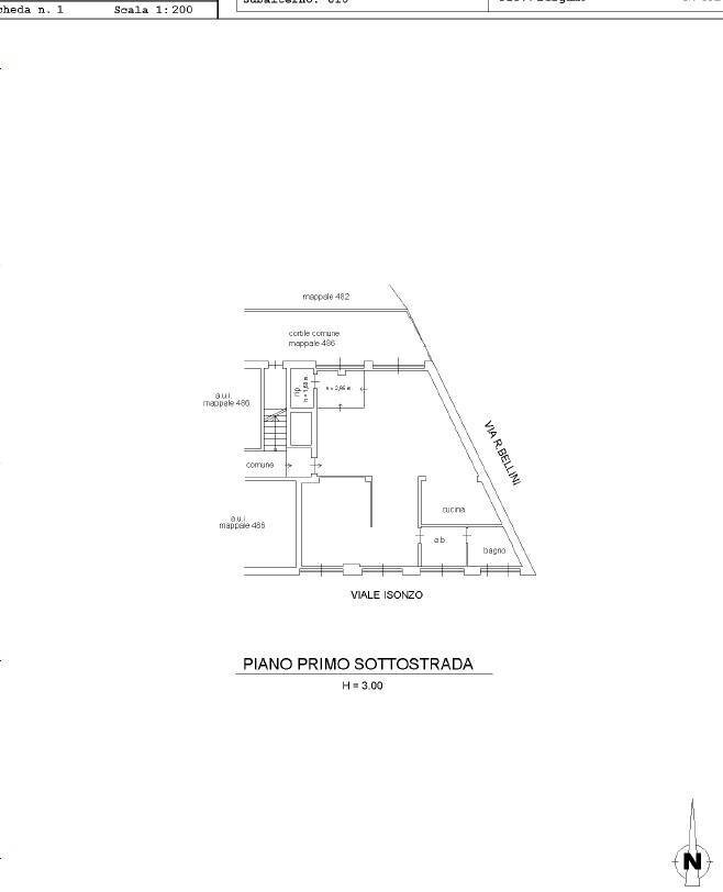Foto 7 - Apartment Viale Isonzo, Milano - floor plans 1