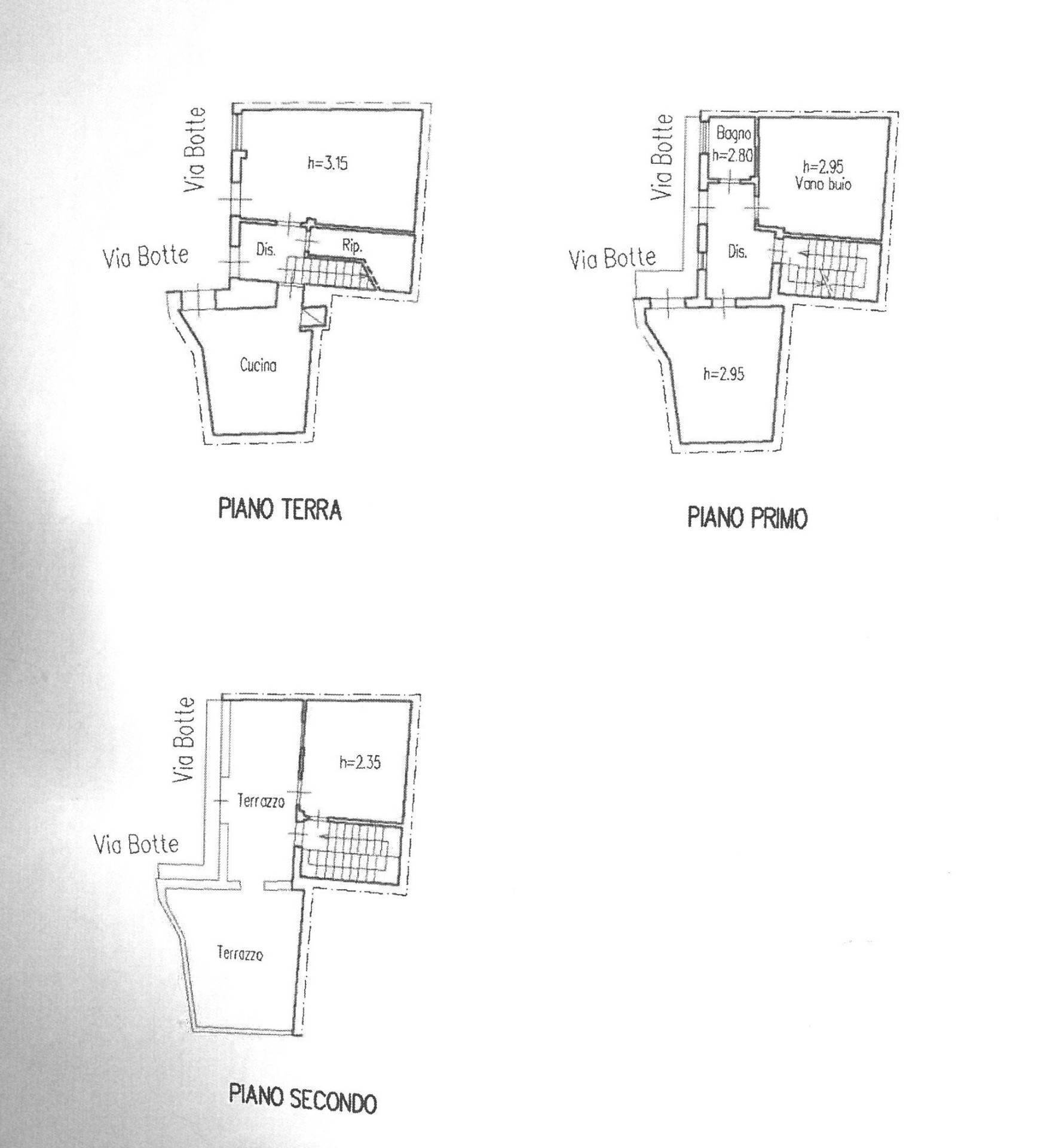 Foto 20 - Casa indipendente Via Botte, Scicli - planimetria 1