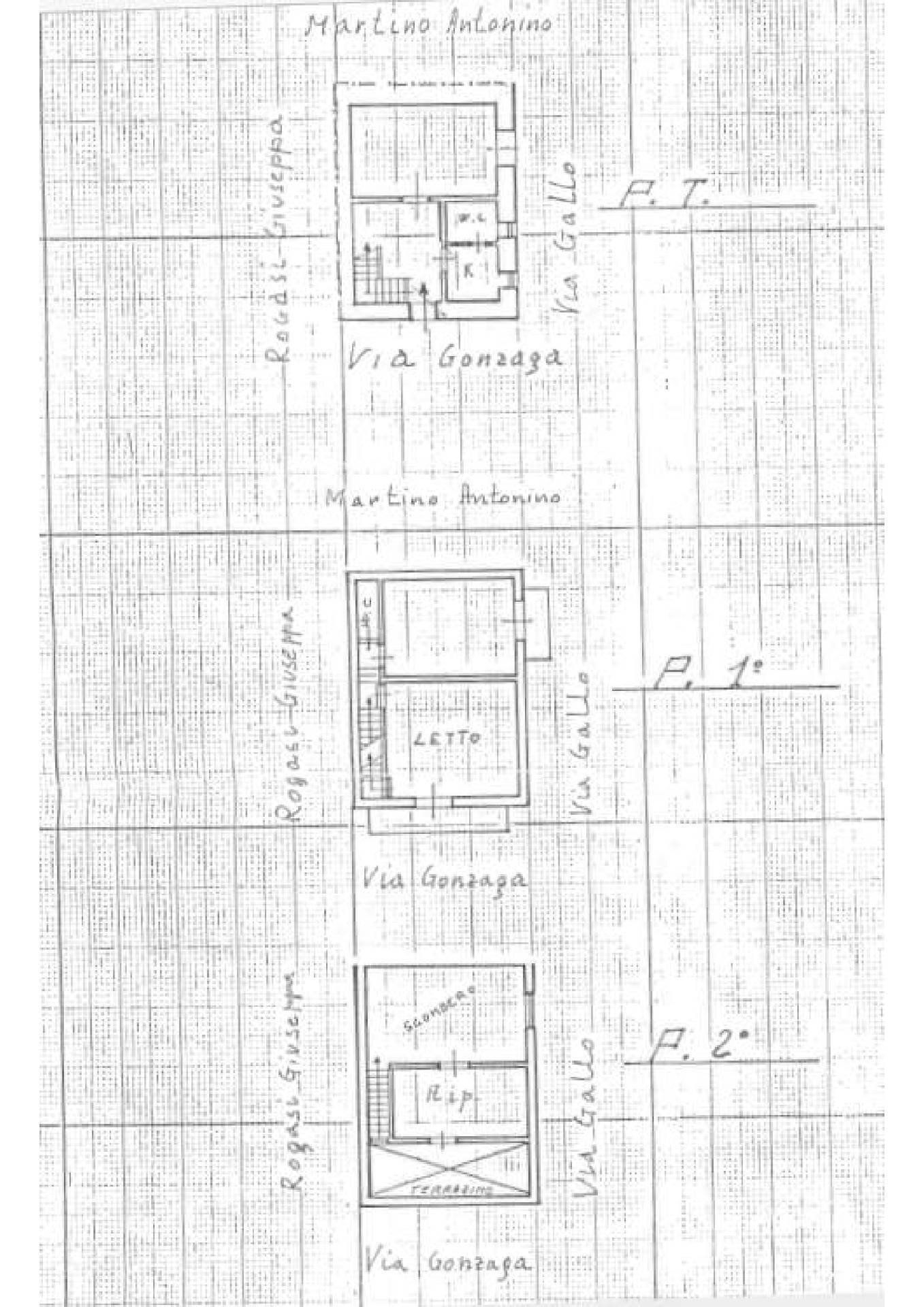 Foto 11 - Independent house Via Gonzaga, Rosolini - floor plans 1