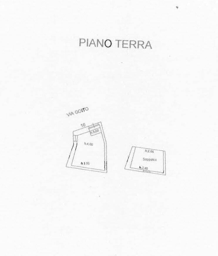Foto 6 - Trilocale Via Goito
 
16, Scicli - planimetria 1